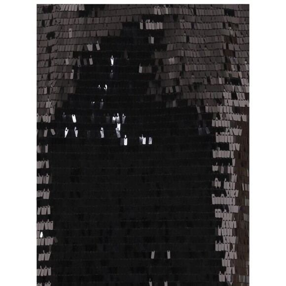 Niccolò Pasqualetti Sequined Black Sleeveless Top - NWT